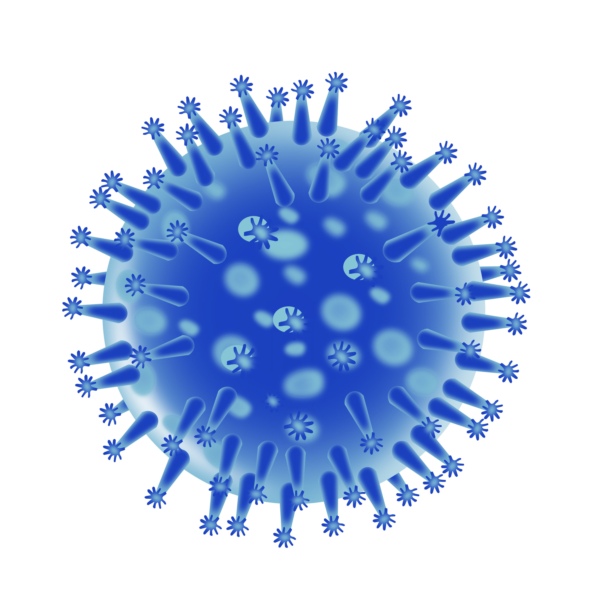 Flu in blue image